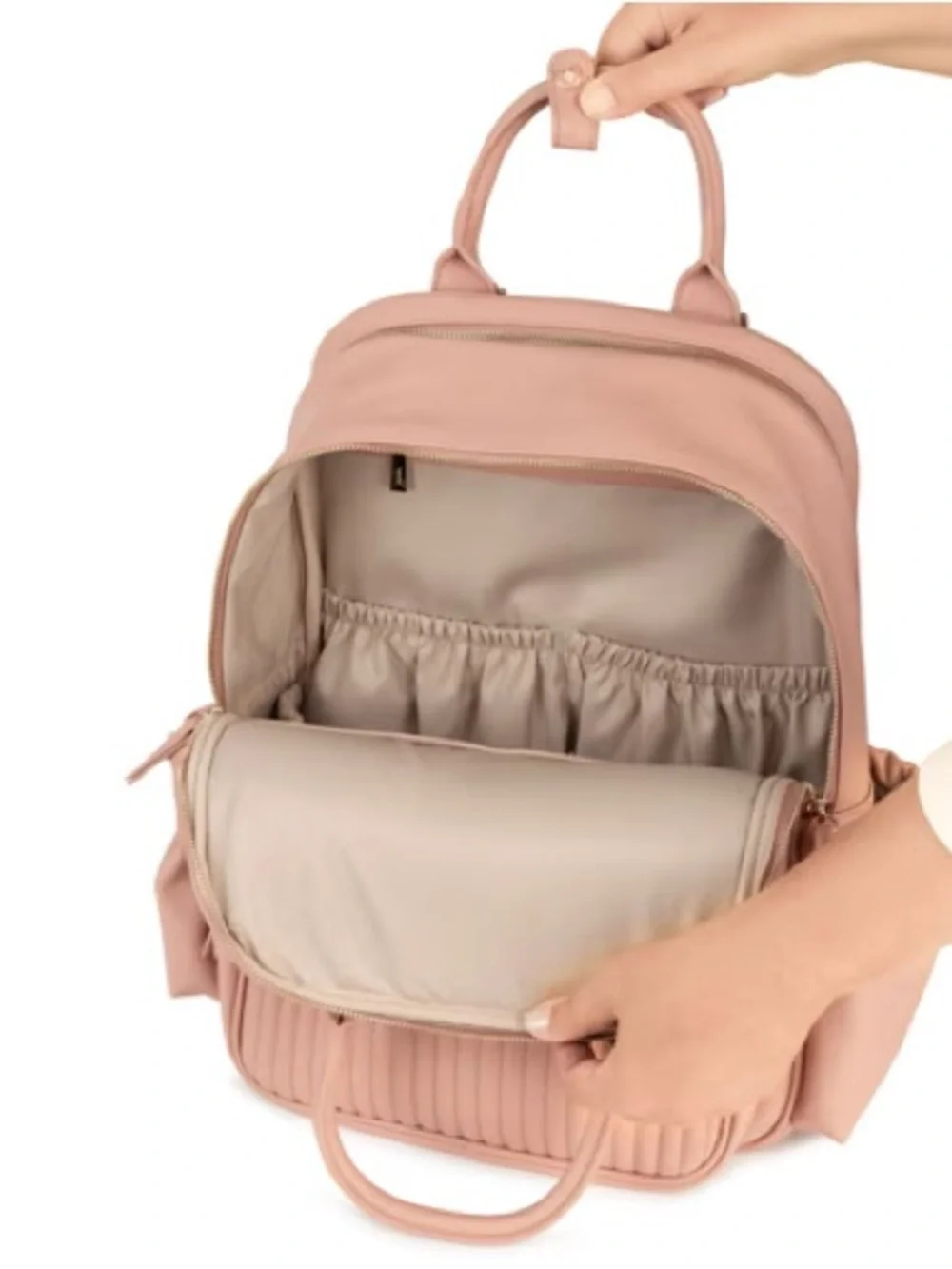 Jujube Million Pocket Backpack- Biscotti